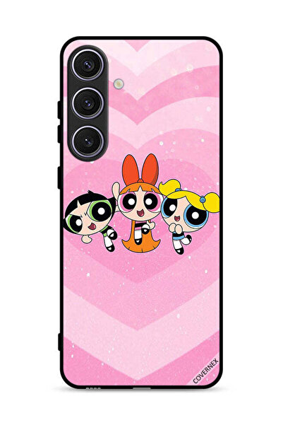 Covernex غطاء حماية لهاتف سامسونج جالاكسي S25 بلس برسومات كرتونية للفتيات الم...