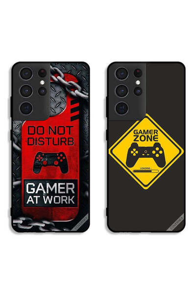 Covernex حافظتان لهاتف Samsung Galaxy S21 Ultra 5G، أغلفة واقية لـ Gamer Zone...