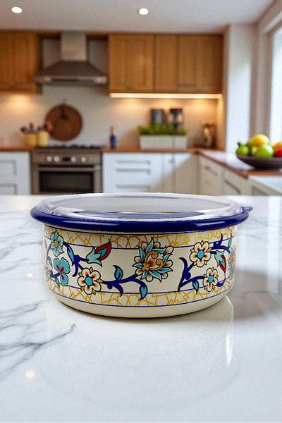 İnci Emaye No. 16 Enamel Storage Container