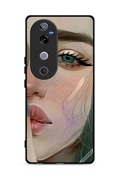 Covernex غطاء حماية فيفو V40 5G، ششش، إنها حزينة
