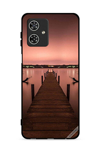 Covernex غطاء حماية موتورولا موتو جي 54 5G بنمط مسار البحر المسائي