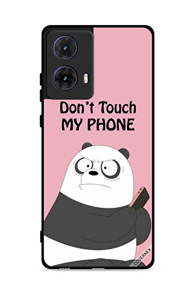 Covernex Motorola Moto G85 5G Protective Case Cover Don't Touch My Phone Panda