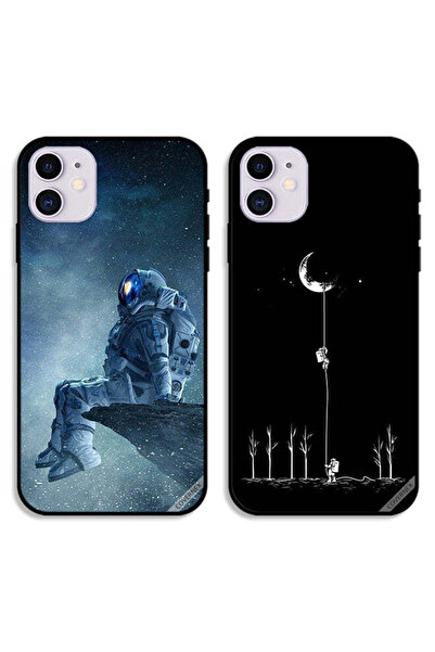 Covernex حافظتان واقيتان لهاتف Apple iPhone 11 من رائد الفضاء المتعب إلى القمر