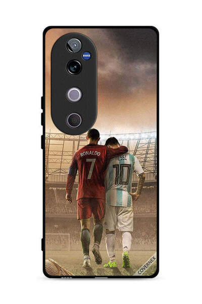 Covernex غطاء حماية فيفو V40 5G لميسي وكريستيانو رونالدو