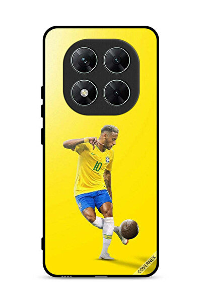 Covernex غطاء حماية لهاتف شاومي ريدمي نوت 14 برو 5G، نيمار مع كرة قدم