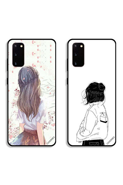 Covernex حافظتان لهاتف سامسونج جالكسي S20، أغطية حماية، فتاة لطيفة في تفكير عميق