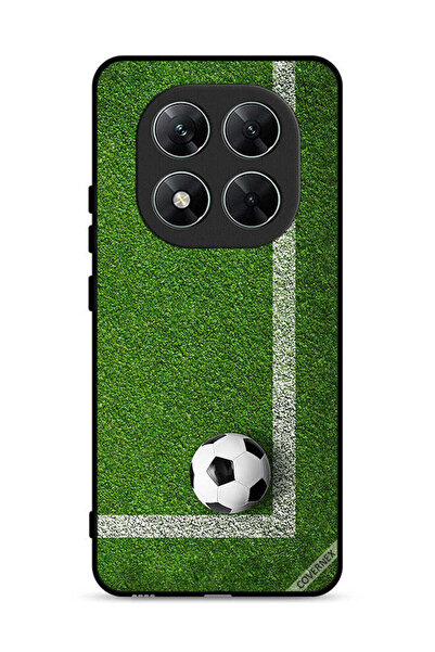 Covernex غطاء حماية لهاتف Xiaomi Poco X7 5G بتصميم كرة قدم في الزاوية