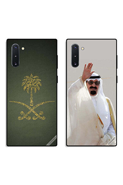 Covernex حافظتان لهاتف سامسونج جالكسي نوت 10 بغطاءين واقيين يحملان شعار الممل...