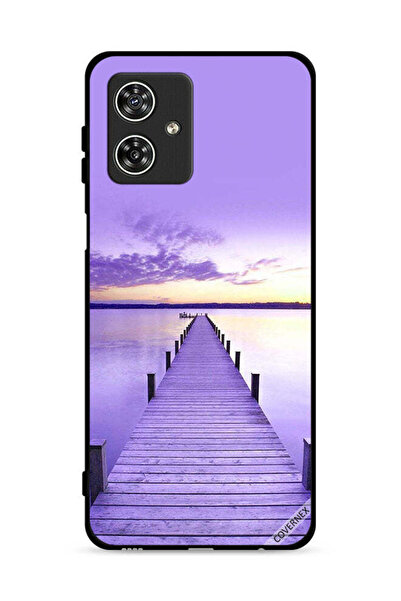 Covernex غطاء حماية لهاتف موتورولا موتو جي 54 5G بنمط مسار البحر