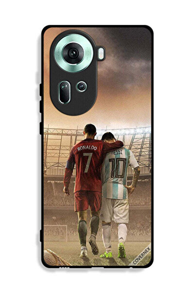 Covernex غطاء حماية لهاتف Oppo Reno11 5G لميسي وكريستيانو رونالدو
