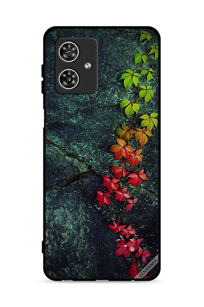 Covernex غطاء حماية لهاتف موتورولا موتو جي 54 5 جي بأوراق جميلة