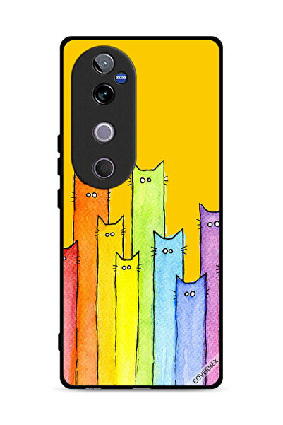 Covernex غطاء حماية بتصميم دمية قطة من فيفو V40 5G