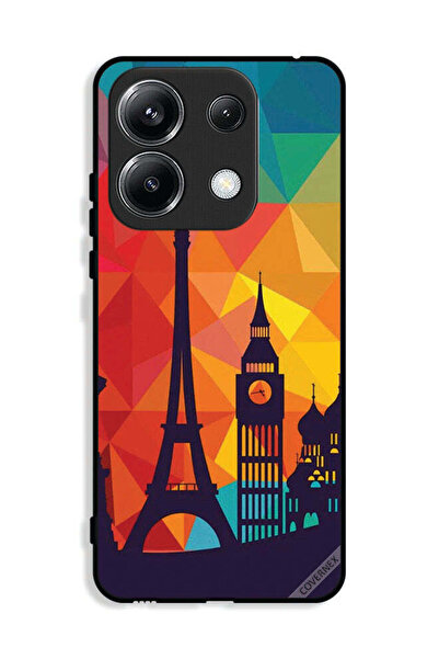 Covernex غطاء حماية لهاتف Xiaomi Poco M6 Pro 4G بنمط باريس الملون