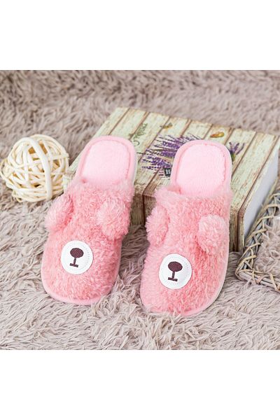 FASHION Ladies Slippers A-25 Pink