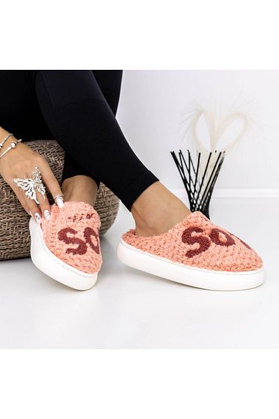 FASHION Women's Slippers A-628 Coral |
