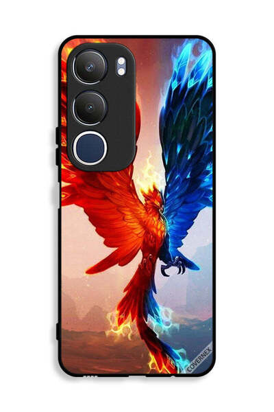 Covernex غطاء حماية Vivo Y19s 4G بخلفية نسر النار والماء