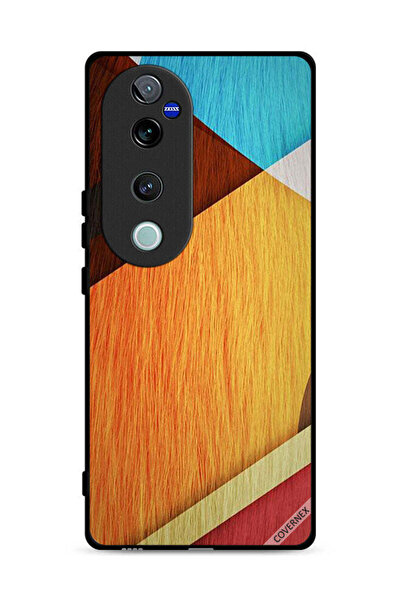 Covernex غطاء حماية لهاتف Vivo S19 Pro 5G بملمس خشبي