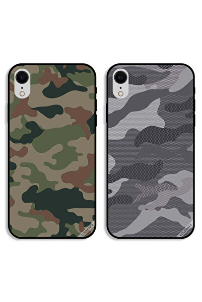 Covernex حافظتان واقيتان لهاتف Apple iPhone XR بنمط مموه