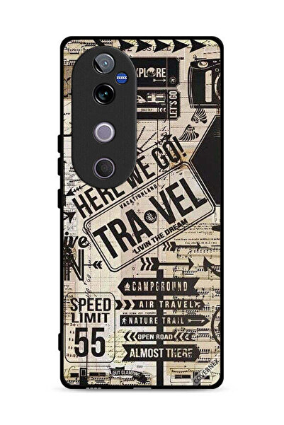 Covernex غطاء حماية فيفو V40 5G "هنا نذهب للسفر"