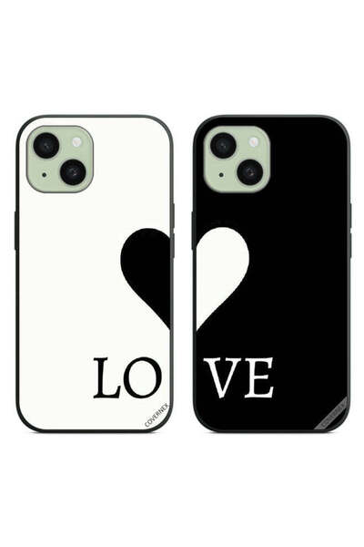 Covernex حافظتان واقيتان لهاتف Apple iPhone 15 Plus، أغطية خلفية بتصميم زوجين...