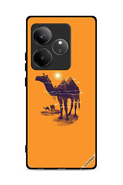 Covernex غطاء حماية لهاتف Realme GT 6T 5G برسومات جمالية وشمسية
