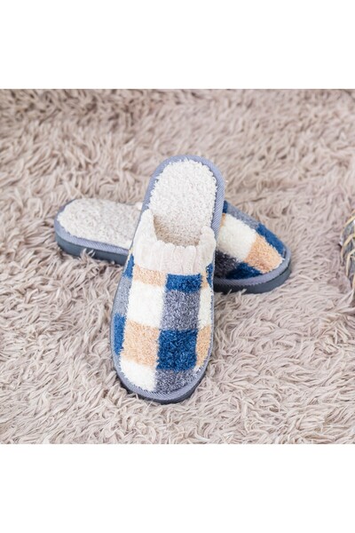 FASHION Papuci Dama de Casa A40 Albastru