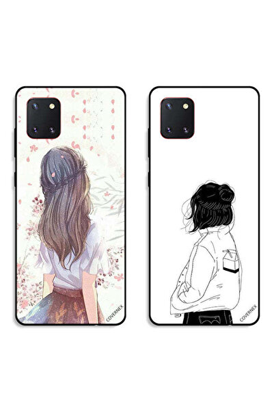 Covernex حافظتان لهاتف سامسونج جالكسي نوت 10 لايت بأغطية حماية فتاة لطيفة في ...