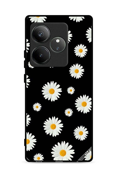 Covernex غطاء حماية لهاتف Realme GT 6 5G بنقشة زهور الشمس الصغيرة