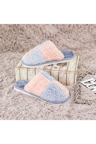 FASHION Ladies Slippers A-27 Grey