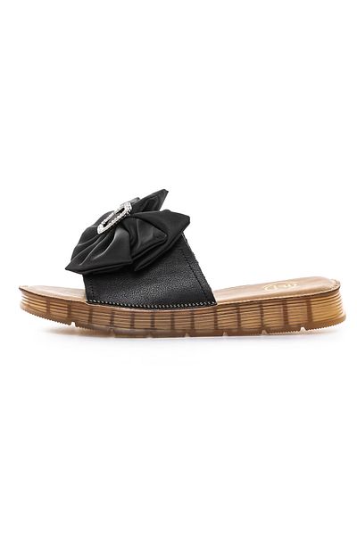 FORMAZIONE Women's Slippers with Low Sole 49005 Black |