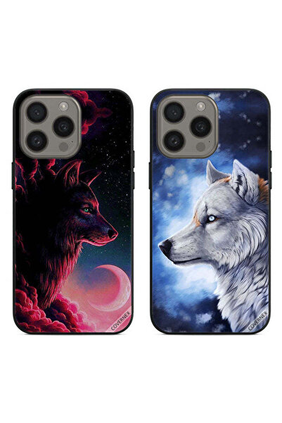 Covernex حافظتان واقيتان لهاتف Apple iPhone 15 Pro من Wolf Art