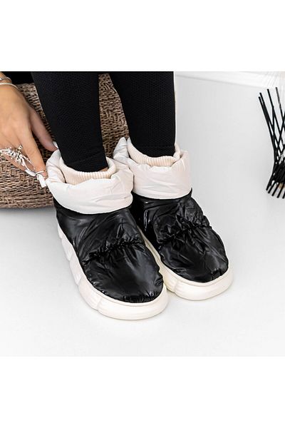 FASHION Women's Slippers A-622 Black |