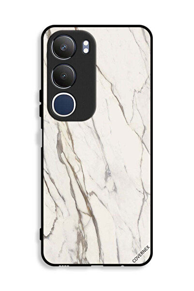 Covernex غطاء حماية لهاتف Vivo Y19s 4G بتصميم رخامي