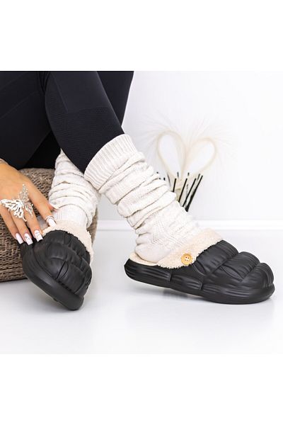 FASHION Women's Slippers W-20 Black |