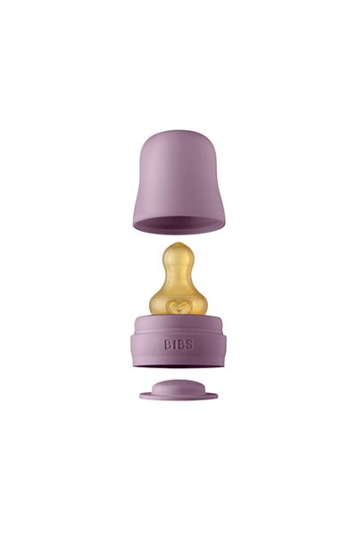 Bibs - Complete anti-colic glass bottle set kit, Mauve