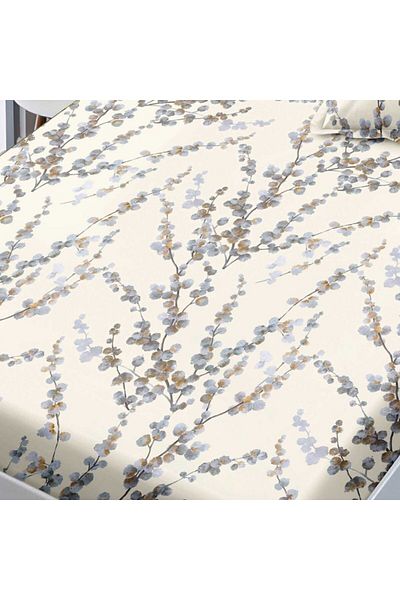 Pucioasa Finet duvet cover set + 2 pillowcases 160x200cm, Pucioasa, Twigs