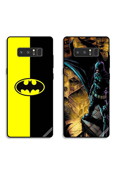 Covernex حافظتان لهاتف سامسونج جالاكسي نوت 8 بغطاءين واقيين يحملان شعار باتما...