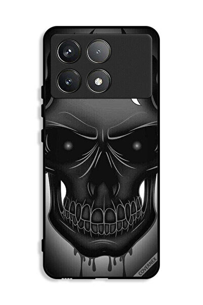 Covernex غطاء حماية لهاتف Xiaomi Poco X6 Pro 5G برسومات جمجمة