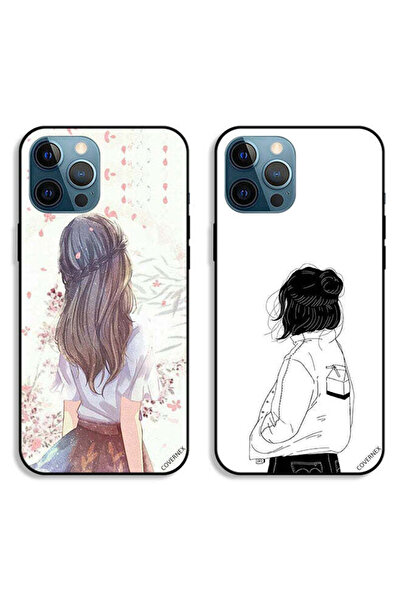 Covernex حافظتان لهاتف Apple iPhone 12 Pro، أغطية حماية، فتاة لطيفة في تفكير ...