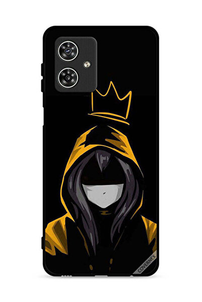 Covernex غطاء حماية لهاتف موتورولا موتو جي 54 5G بطبعة ملكة فتاة