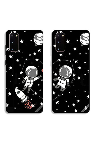 Covernex حافظتان لهاتف سامسونج جالاكسي S20، أغطية حماية، رائد فضاء، كوكب، قلب...