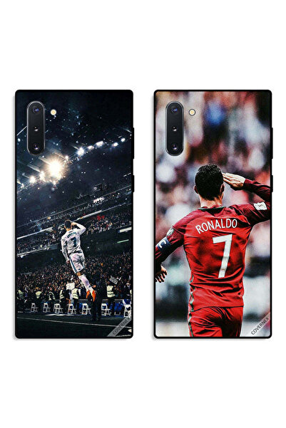 Covernex حافظتان لهاتف سامسونج جالاكسي نوت 10 مع أغطية حماية تحية رونالدو للج...