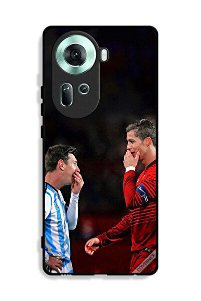 Covernex غطاء حماية لهاتف Oppo Reno11 5G رونالدو وميسي في إطار واحد