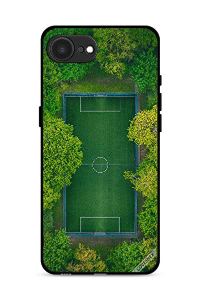 Covernex غطاء حماية لجهاز Apple iPhone 16e بتصميم منظر ملعب كرة قدم