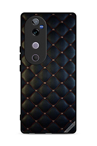 Covernex غطاء حماية لهاتف Vivo V40 5G بنقشة قماشية