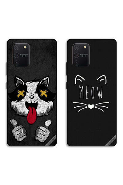 Covernex حافظتان لهاتف سامسونج جالاكسي S10 لايت بأغطية واقية بتصميم مارشميلو ...