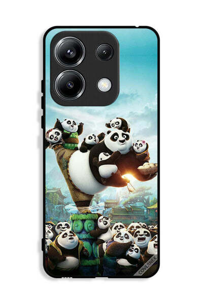 Covernex غطاء حماية لهاتف شاومي بوكو M6 برو 4G بطبعة باندا وأطفال