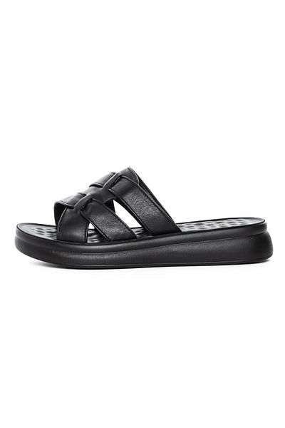 FORMAZIONE Women's Slippers with Low Sole 28-29 Black |