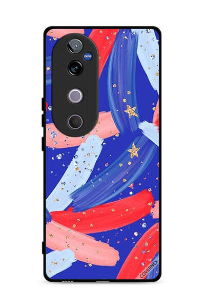 Covernex غطاء حماية لهاتف Vivo V40 5G برسومات فنية