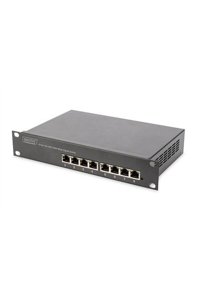 Digitus Comutator Gigabit 8-porturi, Digitus, Montare Rack